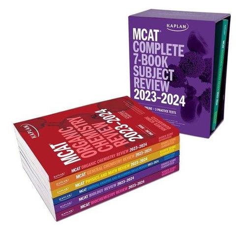 9781506283203 Kaplan Test Prep- MCAT Complete 7-Book Subj..., Boeken, Studieboeken en Cursussen, Nieuw, Verzenden