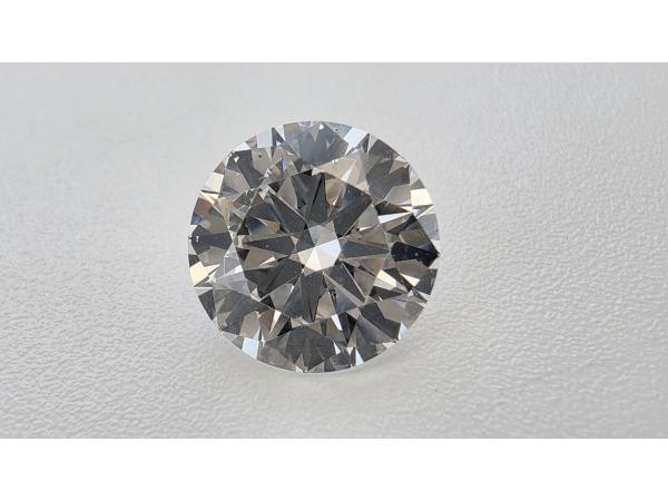 Veiling - Diamant briljant 2.70 crt ( IGI gecertificeerd ), Sieraden, Tassen en Uiterlijk, Edelstenen