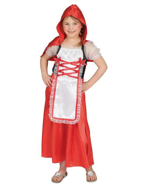 Roodkapje Kostuum Kind Klassiek, Kleding | Dames, Carnavalskleding en Feestkleding, Nieuw, Ophalen of Verzenden
