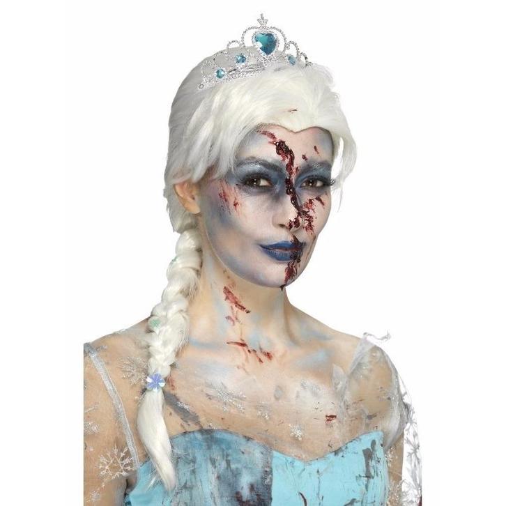 Zombie ijsprinses pruiken voor dames - Damespruiken, Hobby en Vrije tijd, Feestartikelen, Verzenden