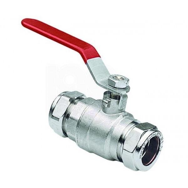 Kogelkraan 28x28mm knel, Doe-het-zelf en Verbouw, Verwarming en Radiatoren, Verzenden