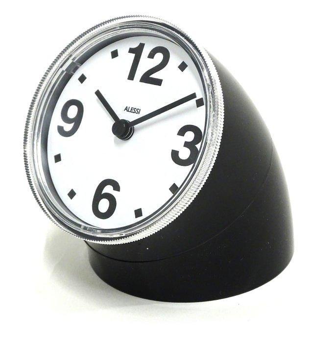 Klok - Alessi - Pio Manzù - ABS, zwart - Na 2000, Antiek en Kunst, Antiek | Meubels | Stoelen en Banken