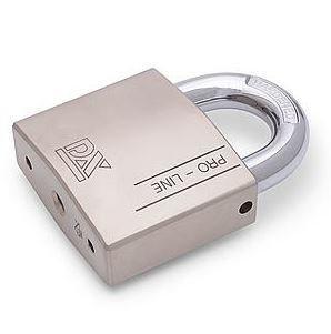 Hangslot DX PRO-line HSPRO 60 O SE Zilver SKG2, Doe-het-zelf en Verbouw, Hang- en Sluitwerk, Nieuw, Ophalen of Verzenden