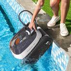 Zwembadrobot - Zwembadzuiger tot 100 m² - Wit - KESSER®, Verzenden, Zo goed als nieuw