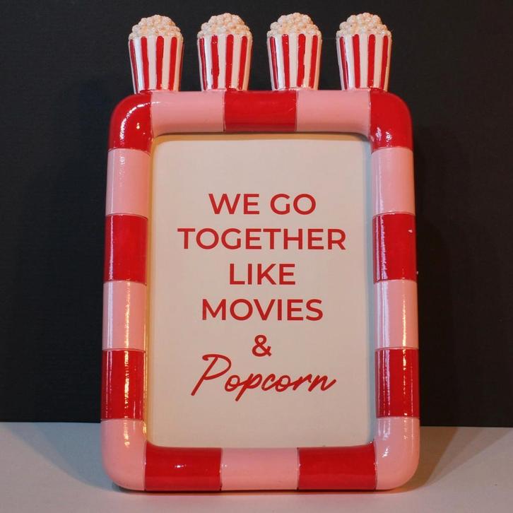 Fotolijst frame met tekst filmliefhebbers bijzonder cadeau, Huis en Inrichting, Woonaccessoires | Tekstborden en Spreuken, Nieuw