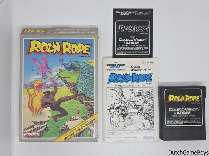 Colecovision - Coleco - Roc N Rope, Spelcomputers en Games, Games | Overige, Gebruikt, Verzenden