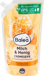 Balea Crème Zeep Melk & Honing navulverpakking, 500ml, Verzenden, Nieuw
