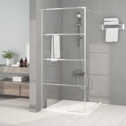 vidaXL Inloopdouchewand 90x195 cm transparant ESG-glas, Doe-het-zelf en Verbouw, Sanitair, Nieuw, Verzenden