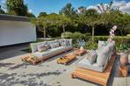 Suns  outdoor :   Portofino  ibiza loungeset - tuinmeubelen, Bank, 6 zitplaatsen, Teakhout, Nieuw