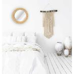 REA Ronde wandspiegel - Boho stijl - Bamboe - Ø36 cm - Na.., Ophalen of Verzenden, Nieuw