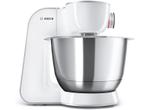 Bosch -  Mum5 Keukenmachine Keukenmachine - Grijs/wit, Witgoed en Apparatuur, Keukenmixers, 3 tot 4 liter, Verzenden, Nieuw, 3 snelheden of meer