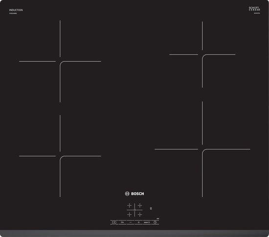 €549 Bosch PIE63KBB5E Serie 4 Inductiekookplaat 60 cm Zwar, Witgoed en Apparatuur, Kookplaten, Ophalen of Verzenden