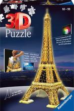 Ravensburger Eiffeltoren Night Edition- 3D puzzel gebouw -, Ophalen of Verzenden, Zo goed als nieuw