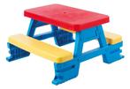 Dolu Multicolor Picknicktafel 3008, Kinderen en Baby's, Kinderkamer | Tafels en Stoelen, Verzenden, Nieuw