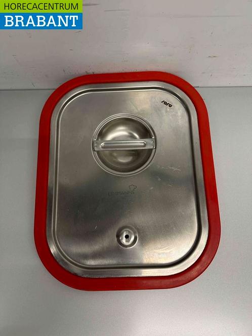 RVS Rubber Gastronorm deksel 1/2 GN Horeca, Zakelijke goederen, Horeca | Keukenapparatuur, Nieuw zonder verpakking, Ophalen of Verzenden
