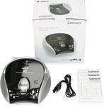 Draagbare radio/CD speler zwart Lenco SCD-24 (Radios), Verzenden, Nieuw