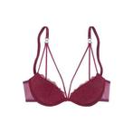 Lascana Push-up-bh van kant in leuke linten-look, sexy, Verzenden