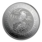 Kookaburra 1 kg 1992 (oplage 47.348 stuks), Postzegels en Munten, Munten | Oceanië, Verzenden, Losse munt, Zilver