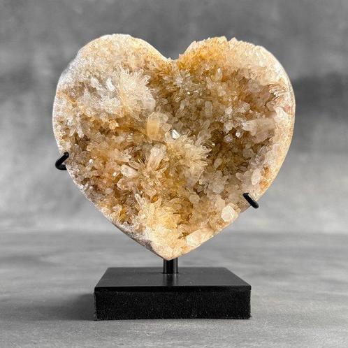 Geen reserveprijs - Prachtig paar kristalkwarts hartvormen, Antiek en Kunst, Kunst | Designobjecten