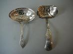 Bestekset (2) - .835 zilver - zilveren strooilepels