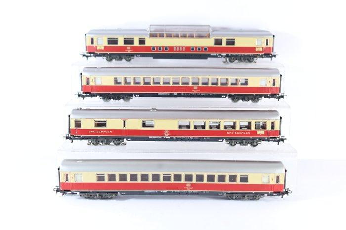 Märklin H0 - 4095/4096/4097/4098 - Modeltrein personenwagen, Hobby en Vrije tijd, Modeltreinen | H0
