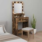 vidaXL Plafondtafel Gerookt eiken 50 x 41 x 135 cm Bewerkt, Verzenden, Nieuw