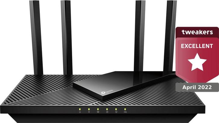 TP-Link Archer AX55 - Router - AX3000 - Dual-band - Wi-Fi 6, Computers en Software, Netwerk switches, Verzenden