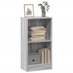 vidaXL Boekenkast 40x24x76 cm bewerkt hout grijs sonoma, Huis en Inrichting, Kasten | Boekenkasten, Verzenden, Nieuw, Overige houtsoorten