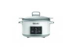 CrockPot Duraceramic Slow Cooker wit 5L Inductie proof, Verzenden, Zo goed als nieuw