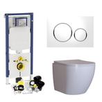 Geberit Sigma 8 (UP720) Toiletset set62 Mudo Rimless Met, Ophalen of Verzenden, Nieuw