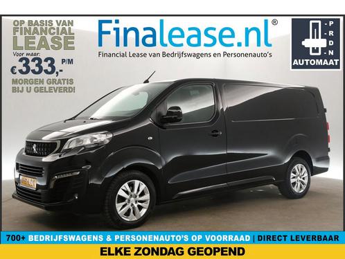 Peugeot Expert 2.0 BlueHDI L3H1 177PK AUT Airco PDC €333pm, Auto's, Bestelauto's, Lease, Automaat, Diesel, Peugeot, Zwart, Verzenden