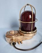 Gangway light, Machinekamer lamp - korflamp - Glas, Brons