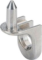 Kastplankdrager set van 4 stuks, vernikkeld, 5 mm, Ophalen, Nieuw in verpakking