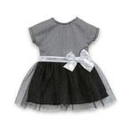 Ma Corolle - Avondjurk Zwart / Grijs (Poppen), Ophalen of Verzenden, Nieuw