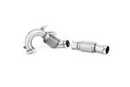 Downpipe met grote boring en Hi-Flow Sports Cat | Mercedes A, Nieuw, Verzenden