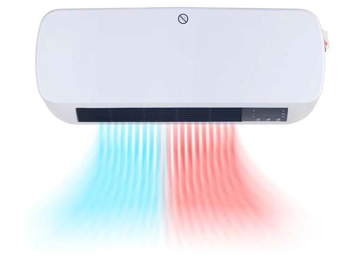QLT 2-in-1 Wandkachel – Elektrische Verwarming met, Doe-het-zelf en Verbouw, Verwarming en Radiatoren, Nieuw, Verzenden