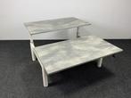 Refurbished Gispen Duo Bureau 140x80 cm Nieuw Blad Naar Keuz, Huis en Inrichting, Bureaus, Ophalen of Verzenden, Nieuw