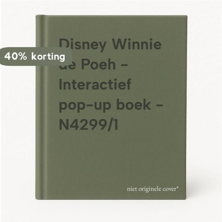 Disney Winnie de Poeh - Interactief pop-up boek - N4299/1, Boeken, Kinderboeken | Baby's en Peuters, Gelezen, Verzenden