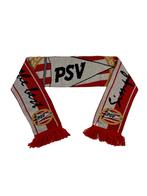 Vintage PSV Eindhoven rood/wit voetbal sjaal, Ophalen of Verzenden, Zo goed als nieuw, PSV Eindhoven