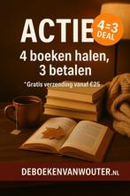 Boekenactie! 4 halen = 3 betalen + gratis verzending, Ophalen of Verzenden, Zo goed als nieuw