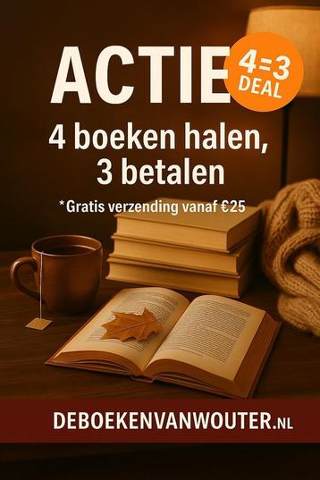 Boekenactie! 4 halen = 3 betalen + gratis verzending beschikbaar voor biedingen