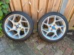Ford Fiesta ST 17 inch velgen met Continental banden, Ophalen, Gebruikt, Banden en Velgen, 17 inch