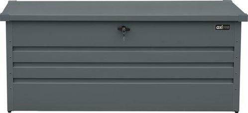 AXI Miles metalen Opbergbox 600 Antraciet - Kussenbox met bo, Kinderen en Baby's, Speelgoed | Buiten | Speeltoestellen, Ophalen of Verzenden