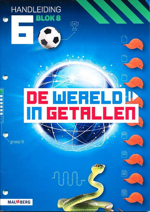 De wereld in Getallen versie 5 Handleiding blok 8 groep 6, Boeken, Schoolboeken, Nieuw, Verzenden