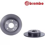 BREMBO Remschijf HONDA CIVIC 2.0 achterzijde, Verzenden, Nieuw