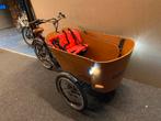 BABBOE CARVE E MOUNTAIN MIDDENMOTOR BAKFIETS 2022 3678 KM, Fietsen en Brommers, Fietsen | Bakfietsen, Ophalen of Verzenden, Zo goed als nieuw