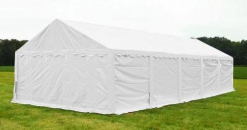 Opslagtent Premium PVC 5x10 mtr in Wit (5x10 meter), Tuin en Terras, Partytenten, Nieuw, Verzenden