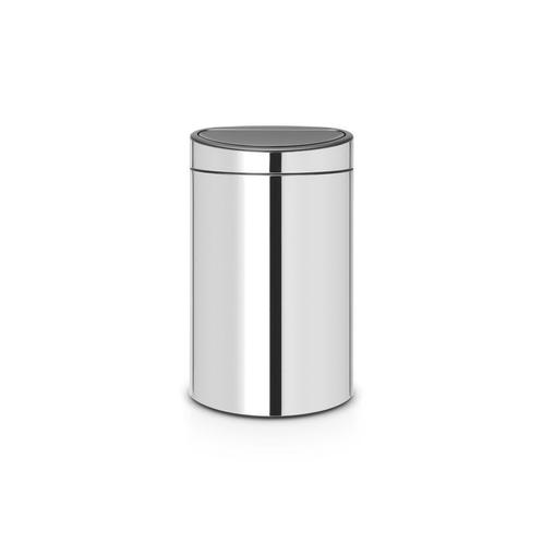 Brabantia Touch Bin New 40 ltr - RVS, Huis en Inrichting, Woonaccessoires | Prullenbakken, Nieuw, Verzenden