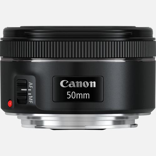 Canon EF 50mm f/1.8 STM Lens - Zwart (Nieuw), Audio, Tv en Foto, Fotografie | Lenzen en Objectieven, Nieuw, Verzenden