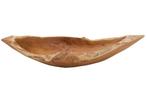 Massieve kom NATURE BOAT 60cm natuurlijk teak wortelhout -, Ophalen of Verzenden, Nieuw